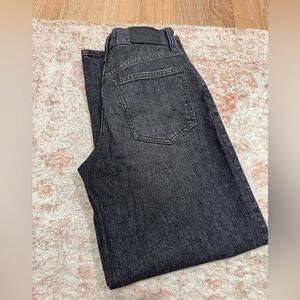 MADEWELL the perfect vintage wide leg crop jeans